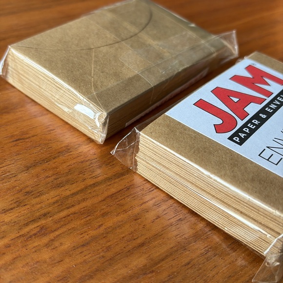 🦄 50 pack Kraft Brown mini envelopes - Picture 3 of 4